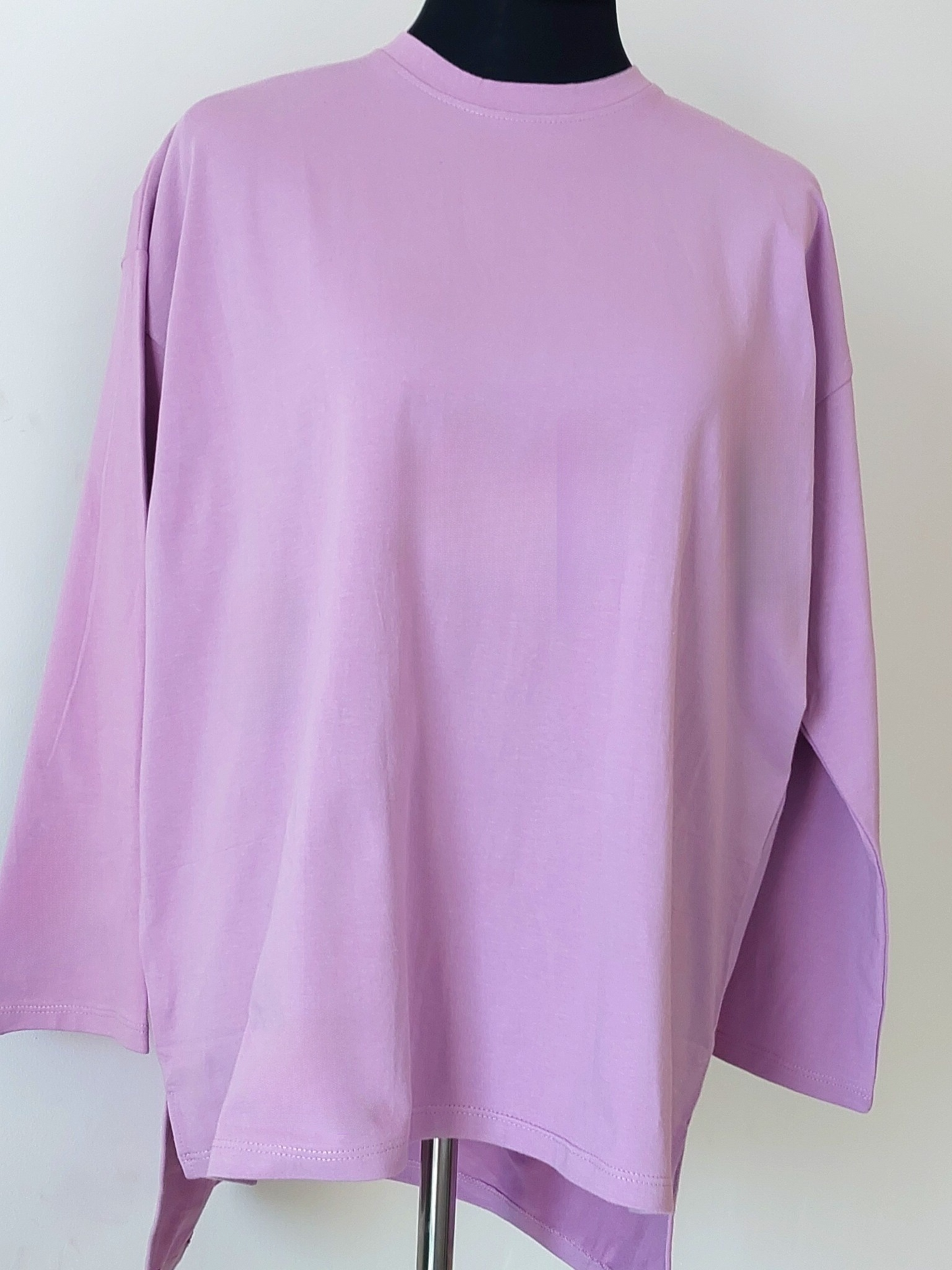 Tshirt  oversize Lila 100% coton