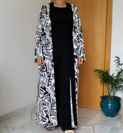 Ensemble kimono pantalon en lin